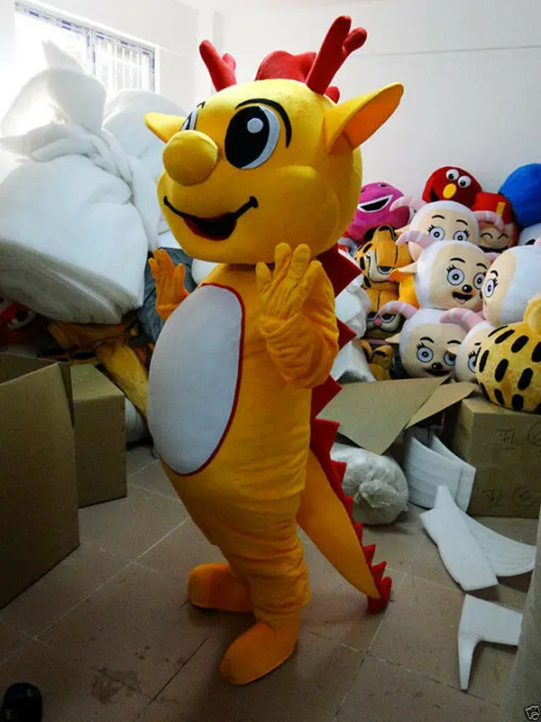 New Adult Character Halloween Yellow Dragon Mascot Costume Halloween Christmas Dress Full Body Props Outfit Mascot Costume
New Adult Character Halloween Yellow Dragon Mascot Costume Halloween Christmas Dress Full Body Props Outfit Mascot Costume
