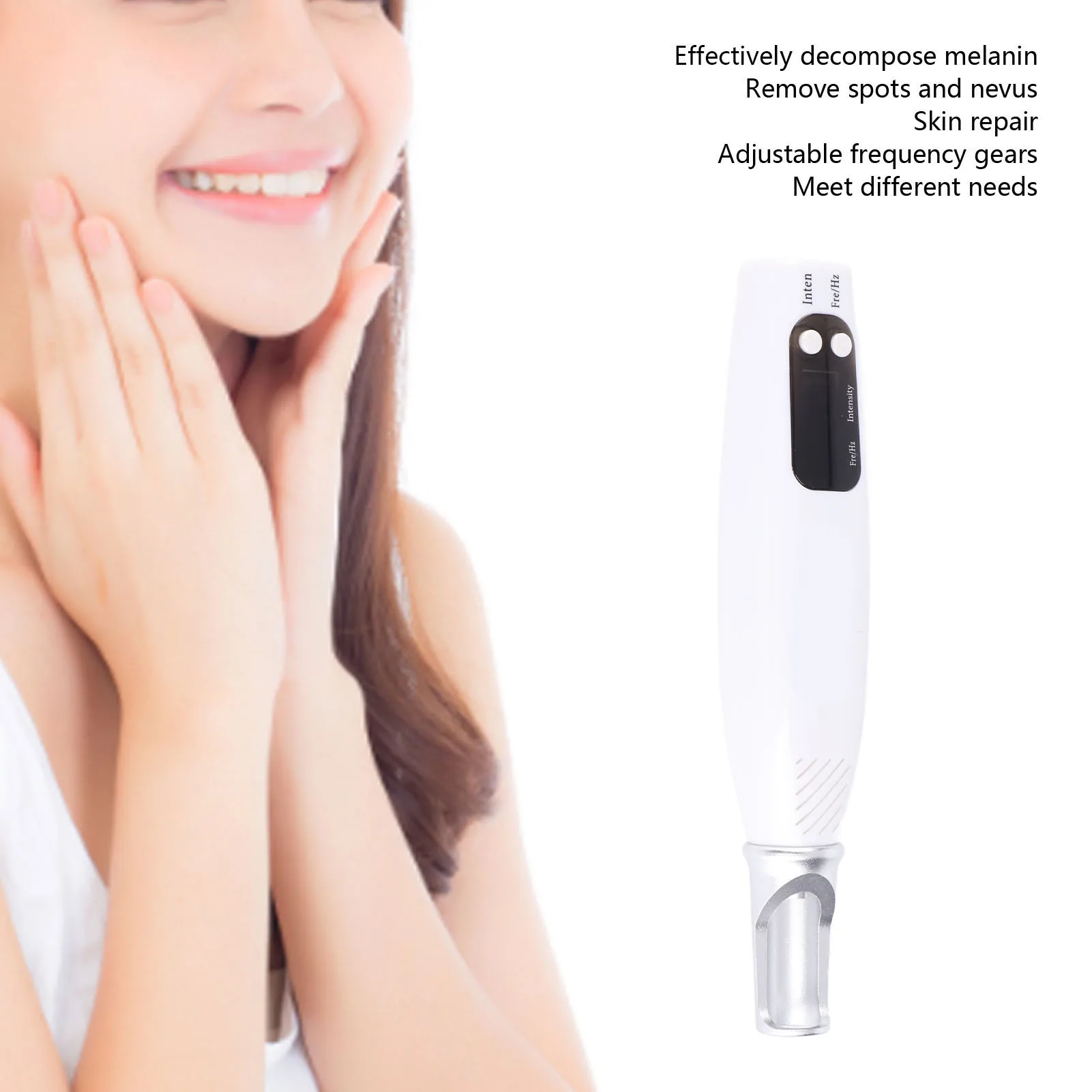 Red Lighting Skin Spot Pen Red Lighting Spot Pen Reduce Freckles Nevus Remove Tattoo Electric Spot Remover Beauty Pen
Red Lighting Skin Spot Pen Red Lighting Spot Pen Reduce Freckles Nevus Remove Tattoo Electric Spot Remover Beauty Pen