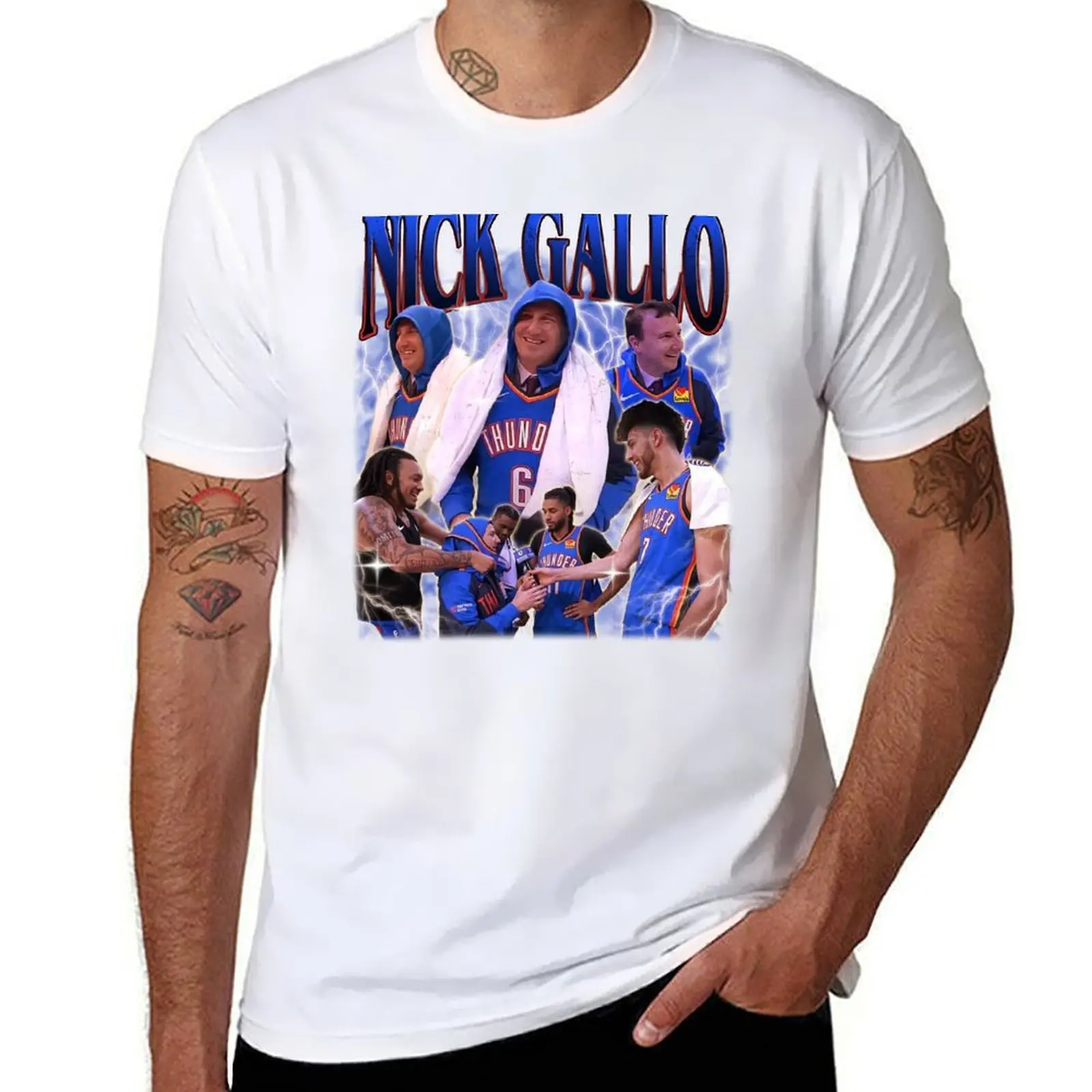 Nick Gallo Vintage Style T-Shirt t shirts for man graphic funny funny t shirts cotton T-Shirt
Nick Gallo Vintage Style T-Shirt t shirts for man graphic funny funny t shirts cotton T-Shirt
