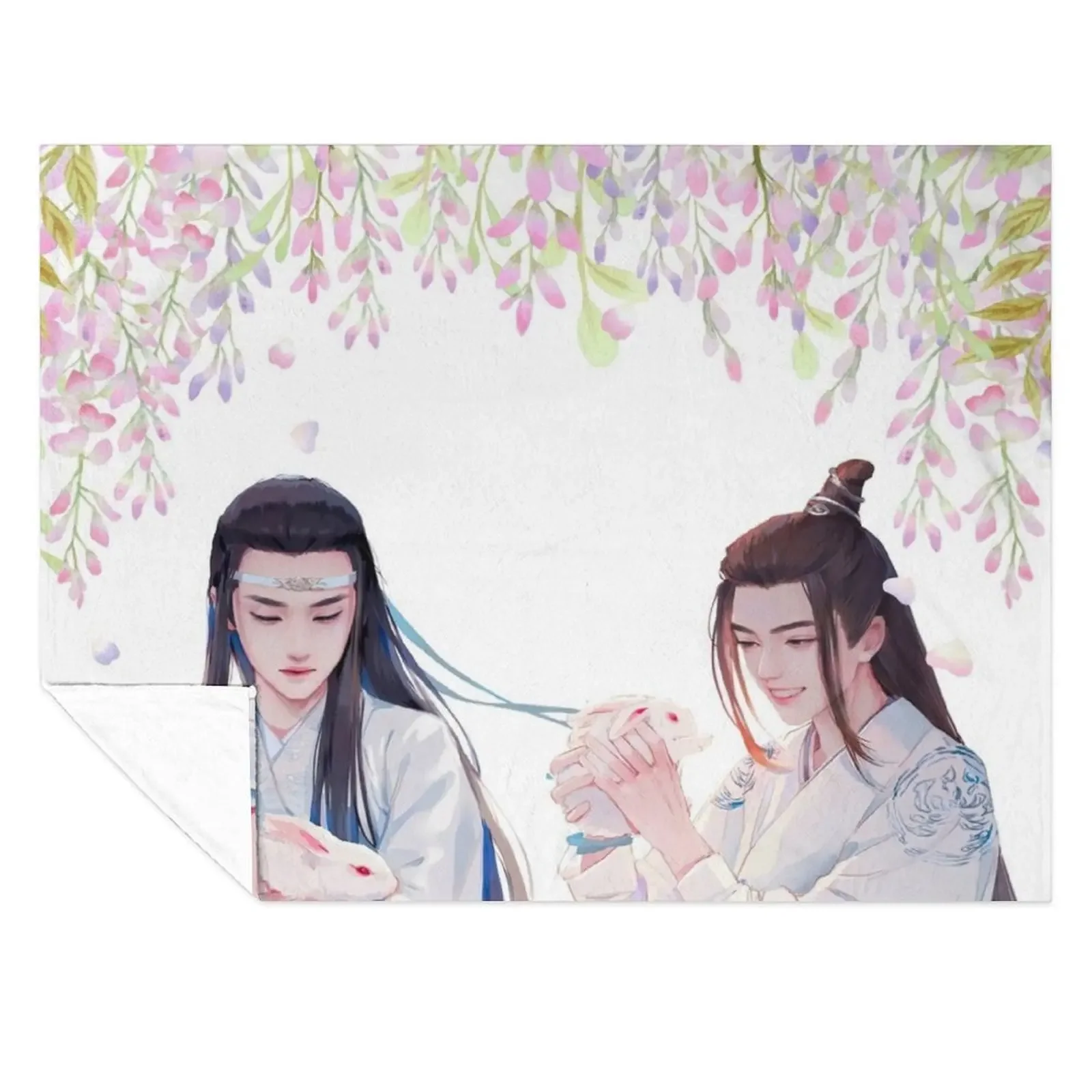Wangxian in Gusu lan with his rabbits Throw Blanket wednesday Shaggy Camping Baby Blankets
Wangxian in Gusu lan with his rabbits Throw Blanket wednesday Shaggy Camping Baby Blankets