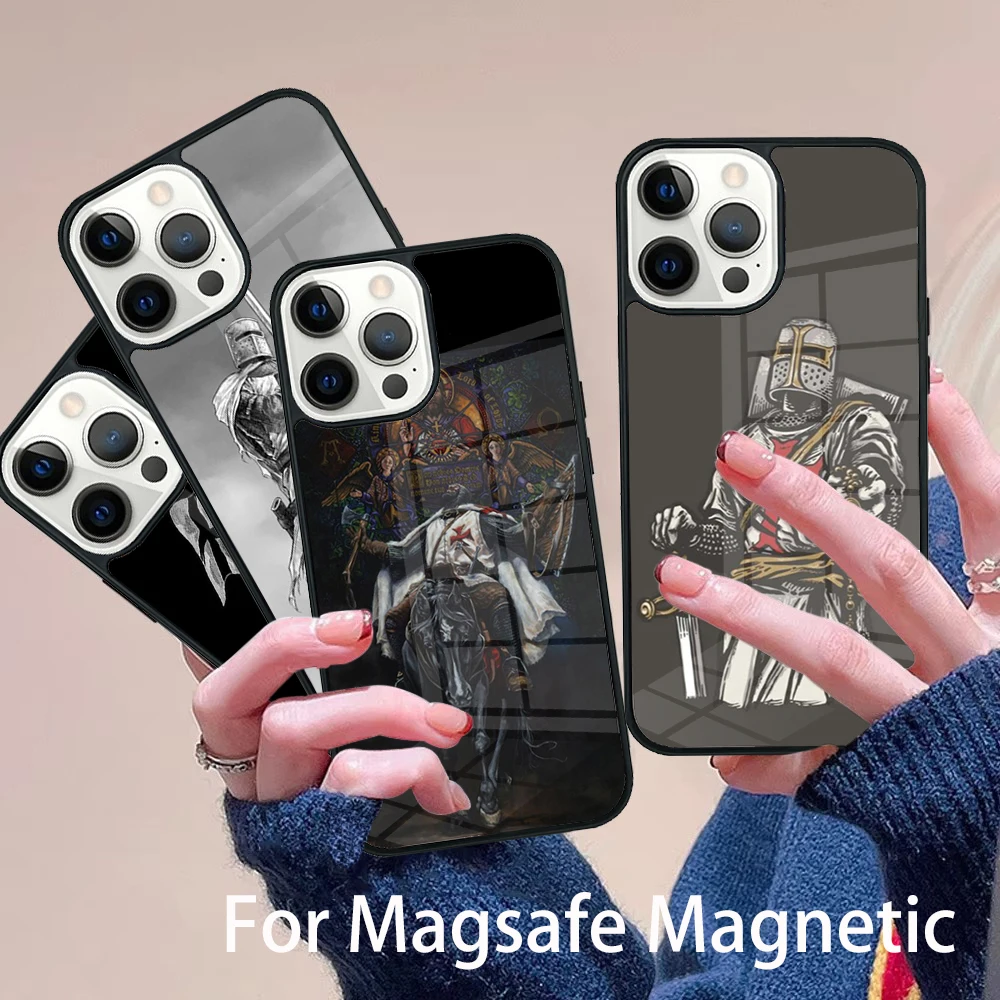 Templar Knight Phone Case Magesafe Magnetic Wireless Charge Cover For IPhone 16 11 12 13 14 15 Pro Max Plus Mini
Templar Knight Phone Case Magesafe Magnetic Wireless Charge Cover For IPhone 16 11 12 13 14 15 Pro Max Plus Mini
