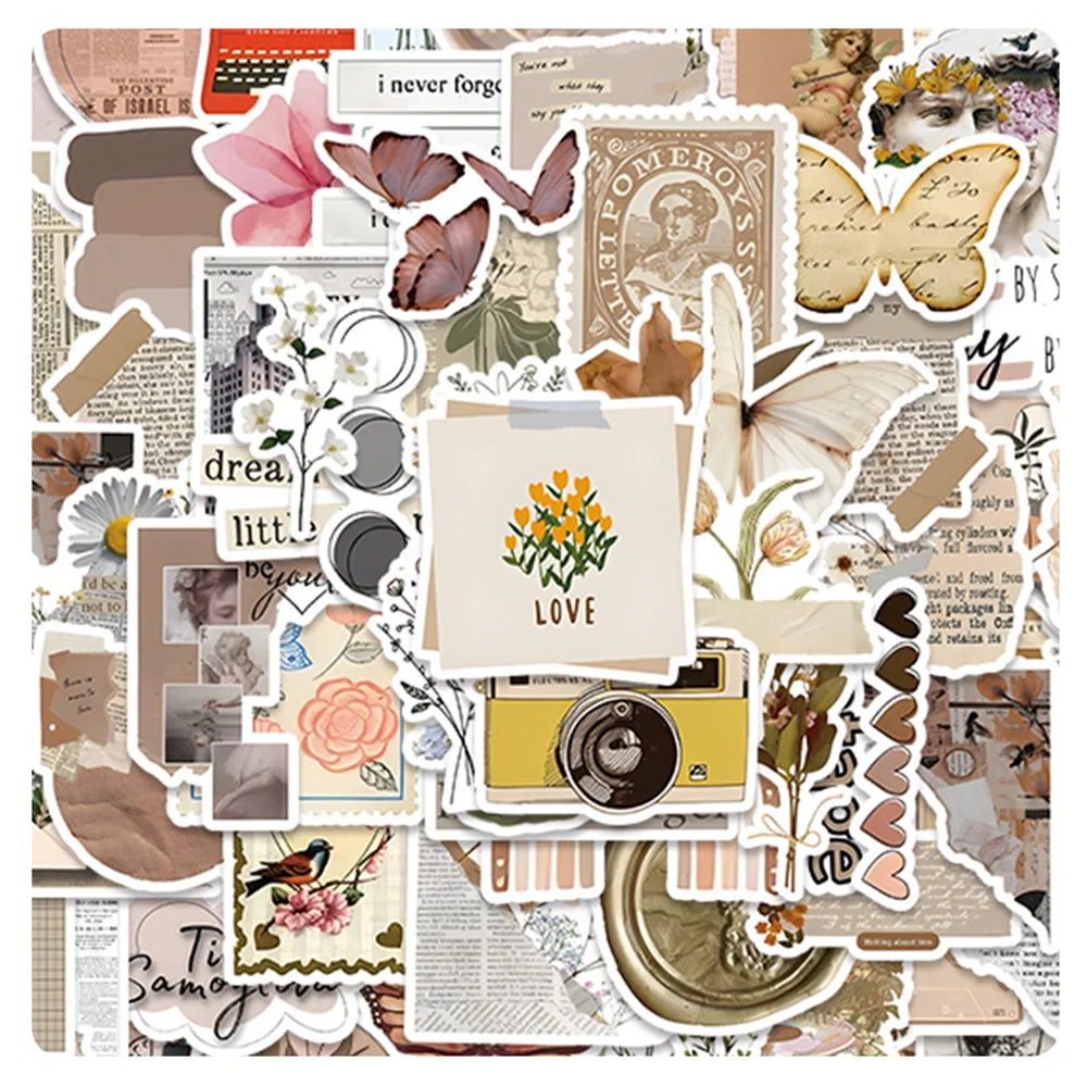 10/30/50/120pcs INS Style Vintage Aesthetic Cartoon Stickers Decorative Scrapbooking Diary Laptop Vinyl Retro Sticker Decals Toy
10/30/50/120pcs INS Style Vintage Aesthetic Cartoon Stickers Decorative Scrapbooking Diary Laptop Vinyl Retro Sticker Decals Toy