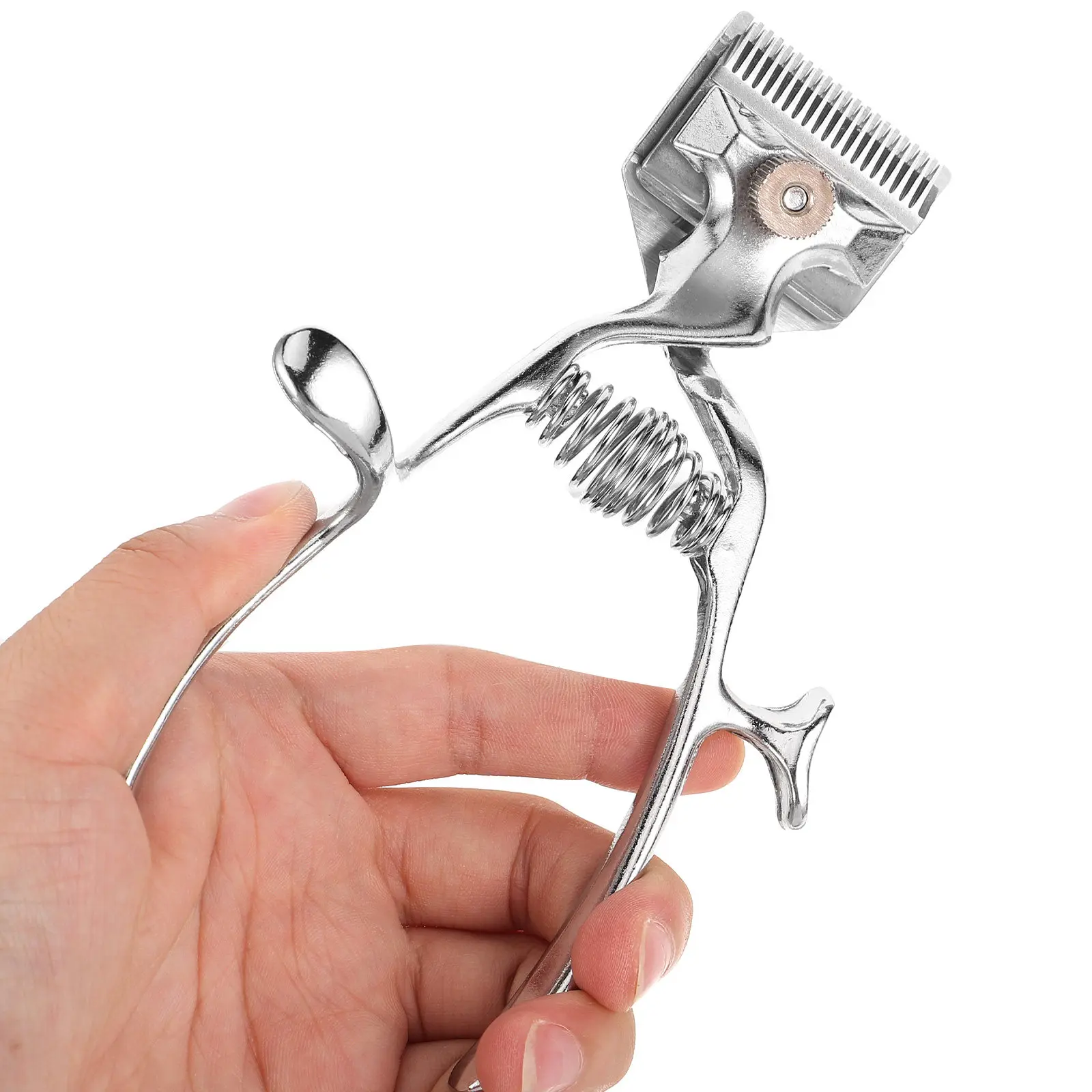 Ручная машинка для стрижки волос в винтажном стиле, бесшумная, прочная, из нержавеющей стали, для домашнего использования, неэлектрическая, экологичная
Ручная машинка для стрижки волос в винтажном стиле, бесшумная, прочная, из нержавеющей стали, для домашнего использования, неэлектрическая, экологичная