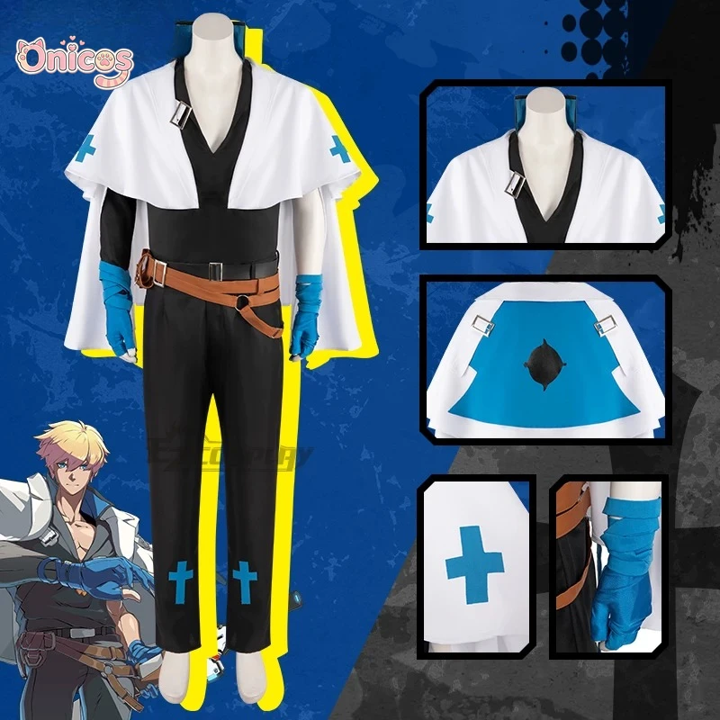 Guilty Gear Strive Ky Kiske Cosplay Costume Men Full Set Anime Outfit High Quality Suit Halloween Carnival Comic Con Onicos
Guilty Gear Strive Ky Kiske Cosplay Costume Men Full Set Anime Outfit High Quality Suit Halloween Carnival Comic Con Onicos