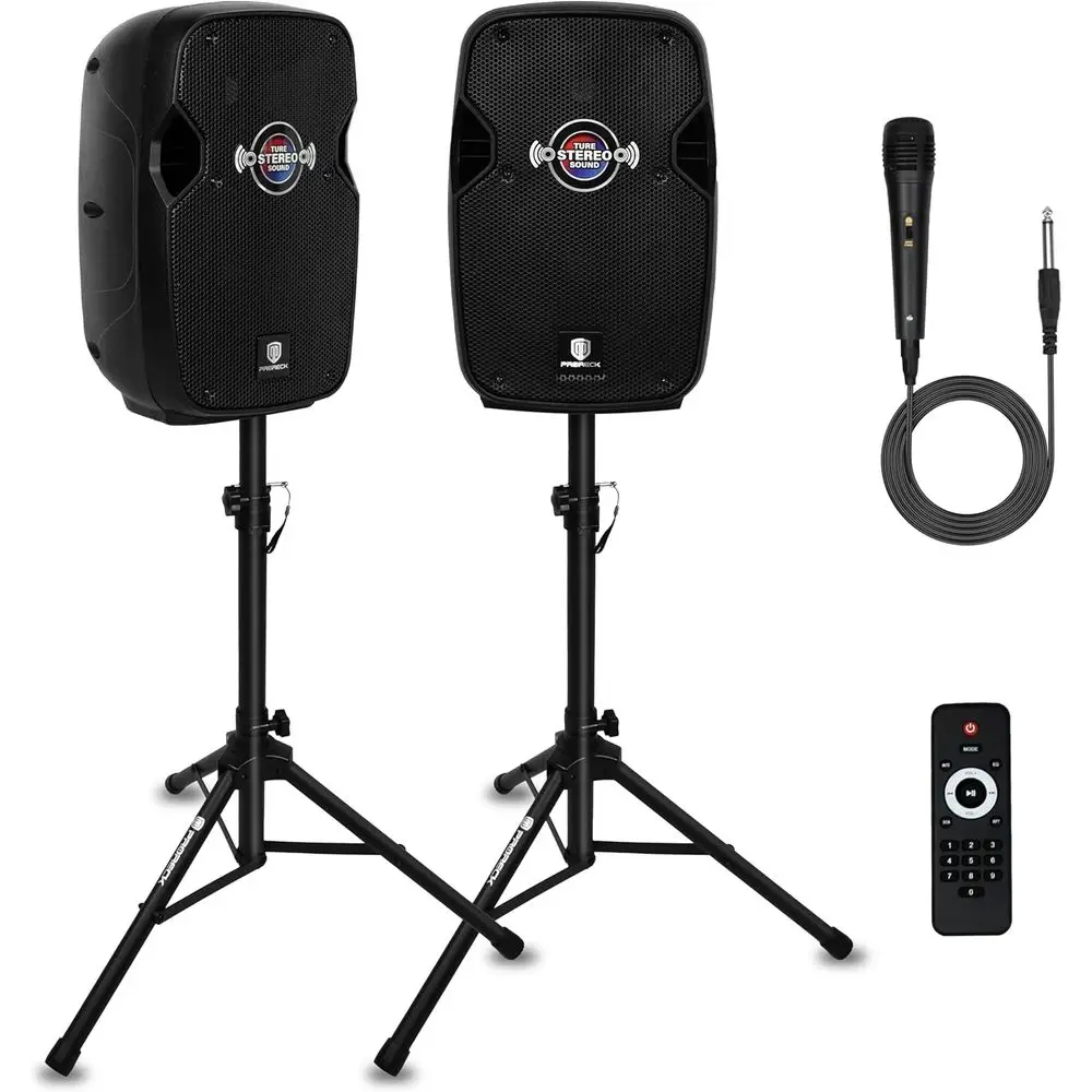 10 стерео Bluetooth PA-систем, пиковая мощность 800 Вт, проводной микрофон, подставки, пульт дистанционного управления для вечеринок, караоке, на открытом воздухе
10 стерео Bluetooth PA-систем, пиковая мощность 800 Вт, проводной микрофон, подставки, пульт дистанционного управления для вечеринок, караоке, на открытом воздухе