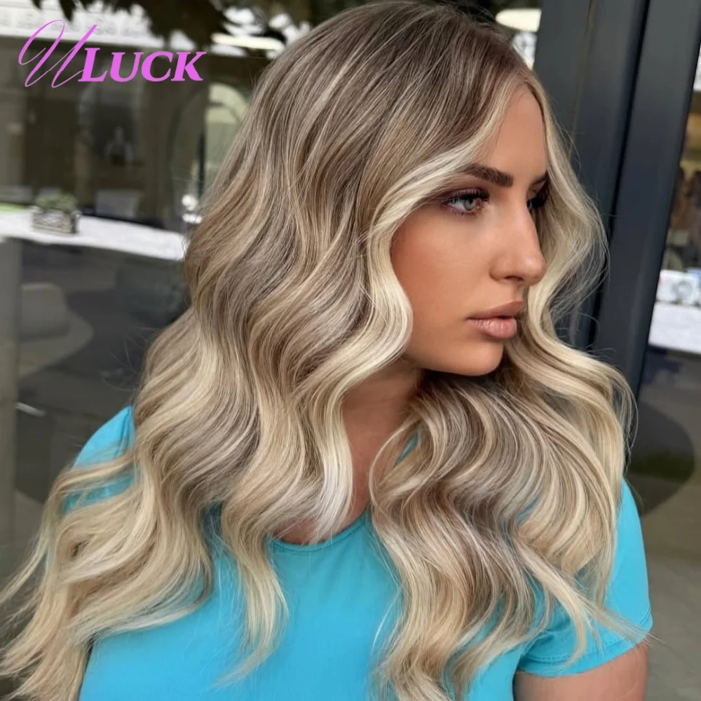 Uluck Body Wave Wigs 13x6 Lace Frontal Wigs 180% Density Real Brazilian Human Hair Wigs Pre Plucked Ash Blonde Colored For Women
Uluck Body Wave Wigs 13x6 Lace Frontal Wigs 180% Density Real Brazilian Human Hair Wigs Pre Plucked Ash Blonde Colored For Women