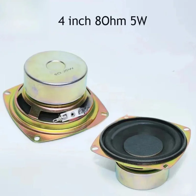 4 inch High power 8 ohm 25W Speaker for DIY arcade game kit parts machine accessory 
4 inch High power 8 ohm 25W Speaker for DIY arcade game kit parts machine accessory