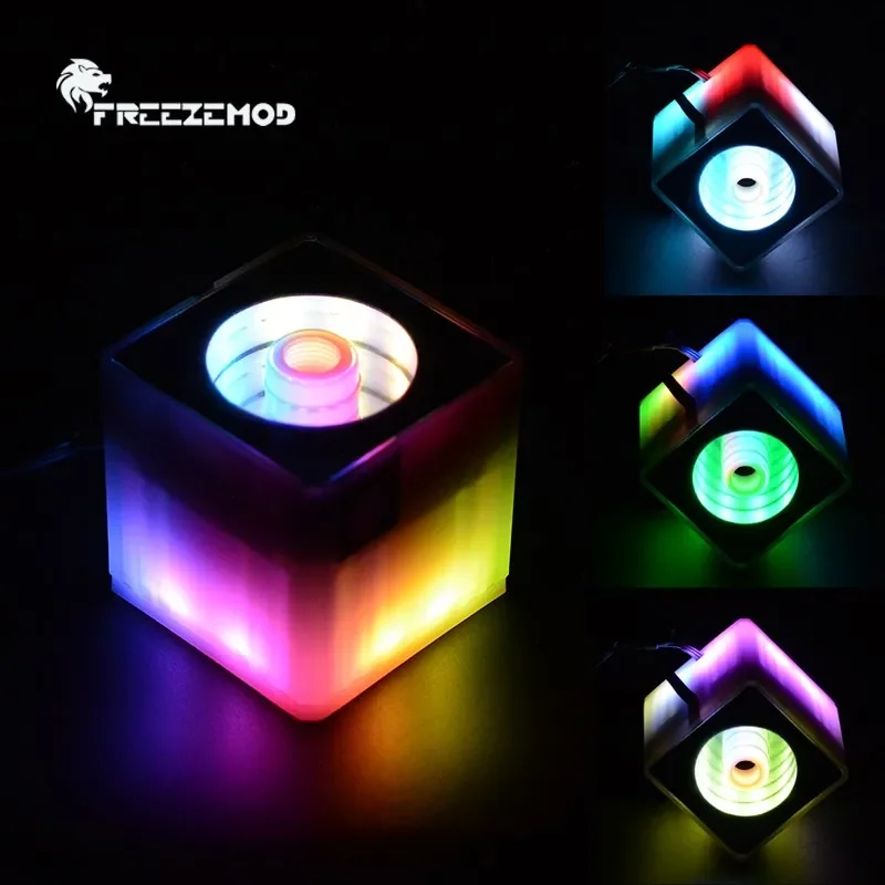 FREEZEMOD Компьютерный насос постоянного тока с водяным охлаждением и светодиодной подсветкой 5 В RBW. ПУ-РГ4
FREEZEMOD Компьютерный насос постоянного тока с водяным охлаждением и светодиодной подсветкой 5 В RBW. ПУ-РГ4