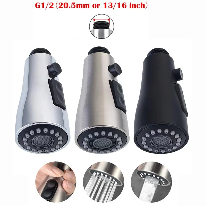 61024 Kitchen Tap Pull Out Part Kitchen Faucet Spouts Kitchen Faucet Nozzle Shower Head Attachment on The Tap Nickel Brushed
61024 Kitchen Tap Pull Out Part Kitchen Faucet Spouts Kitchen Faucet Nozzle Shower Head Attachment on The Tap Nickel Brushed