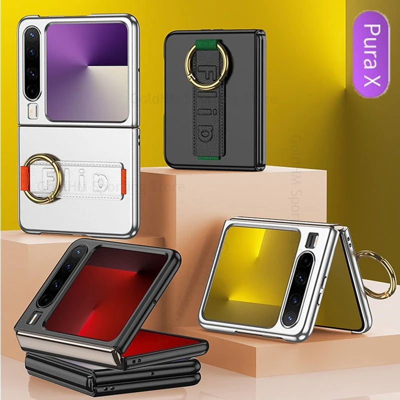 For Huawei Pura X 5G Ultra Thin Ring Holder Stand Case For HUAWEI Pura X PuraX VDE-AL00 Flip Protection Leather Wriststrap Cover
For Huawei Pura X 5G Ultra Thin Ring Holder Stand Case For HUAWEI Pura X PuraX VDE-AL00 Flip Protection Leather Wriststrap Cover