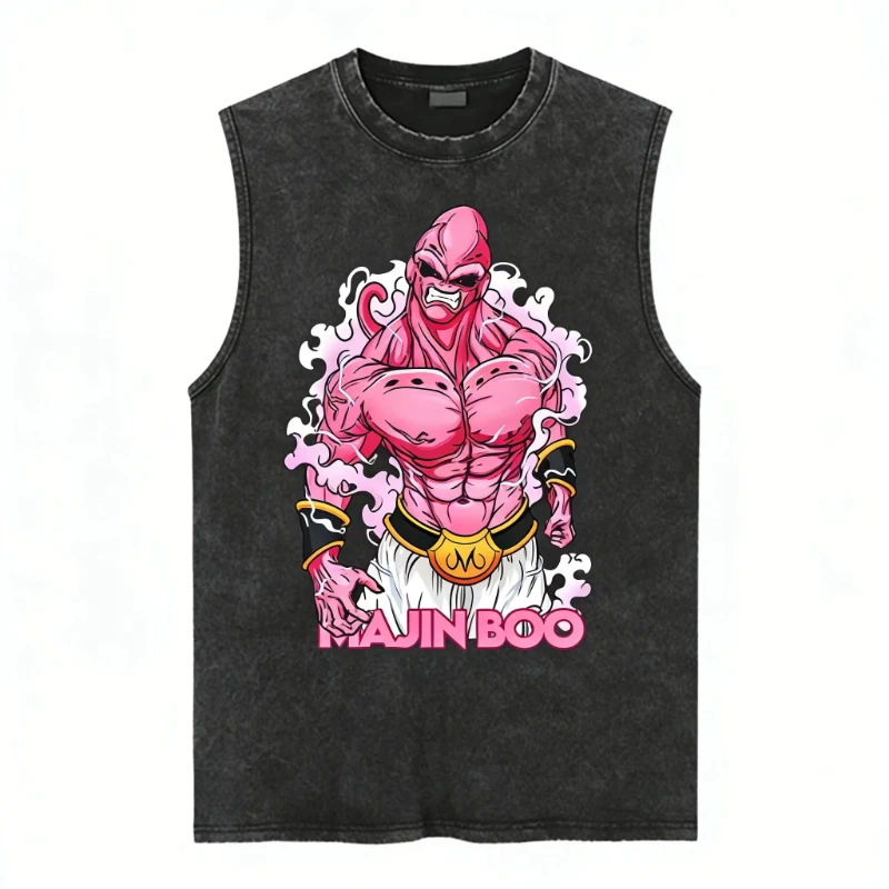 Мужская винтажная майка Super Buu Dragon Ball Z, повседневная хлопковая футболка без рукавов с аниме-принтом
Мужская винтажная майка Super Buu Dragon Ball Z, повседневная хлопковая футболка без рукавов с аниме-принтом