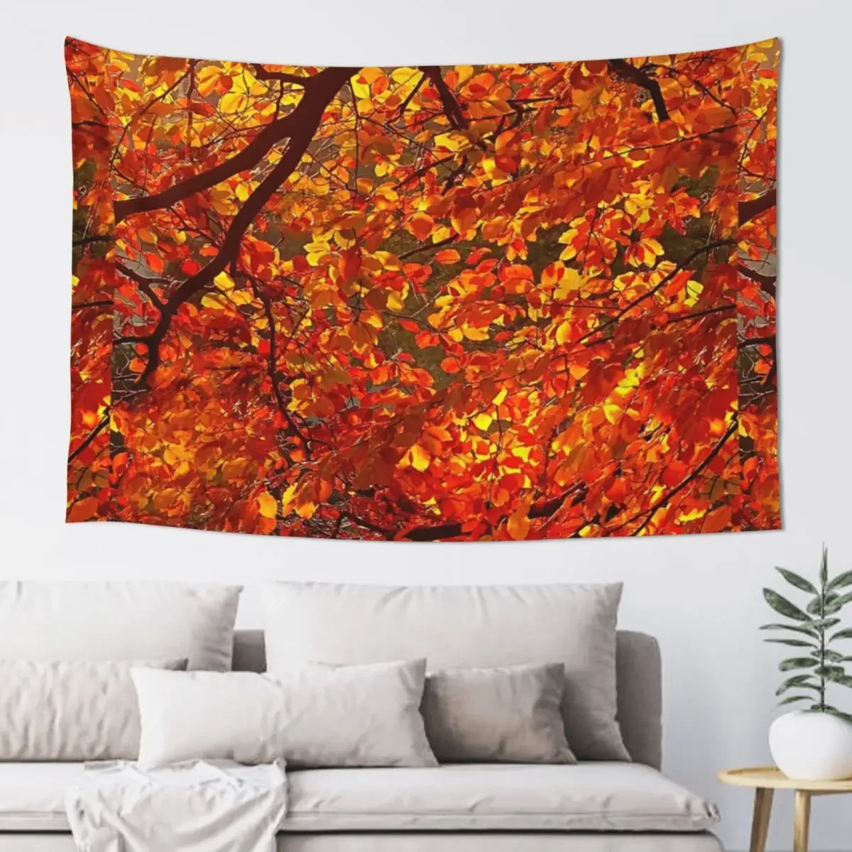 The Magic of Autumn - Autumn leaves on the Branches Tapestry Wallpaper Bedroom Decorative Wall Tapestry
The Magic of Autumn - Autumn leaves on the Branches Tapestry Wallpaper Bedroom Decorative Wall Tapestry