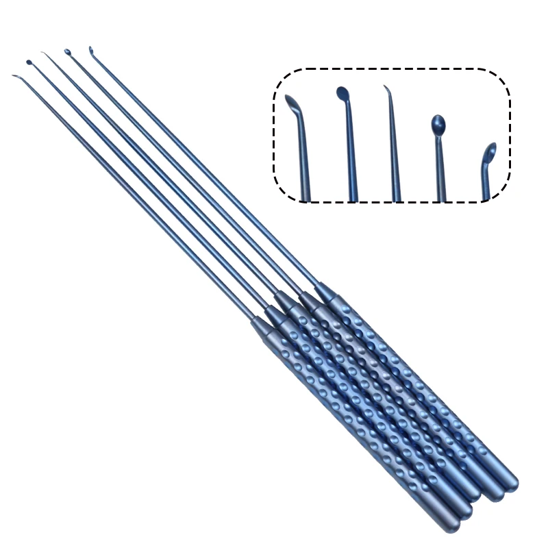19pcs/set 21cm Micro Nerve Hook Teardrop Dissectors Micro Surgical Hool Orthopedic Surgery Instruments pet
19pcs/set 21cm Micro Nerve Hook Teardrop Dissectors Micro Surgical Hool Orthopedic Surgery Instruments pet