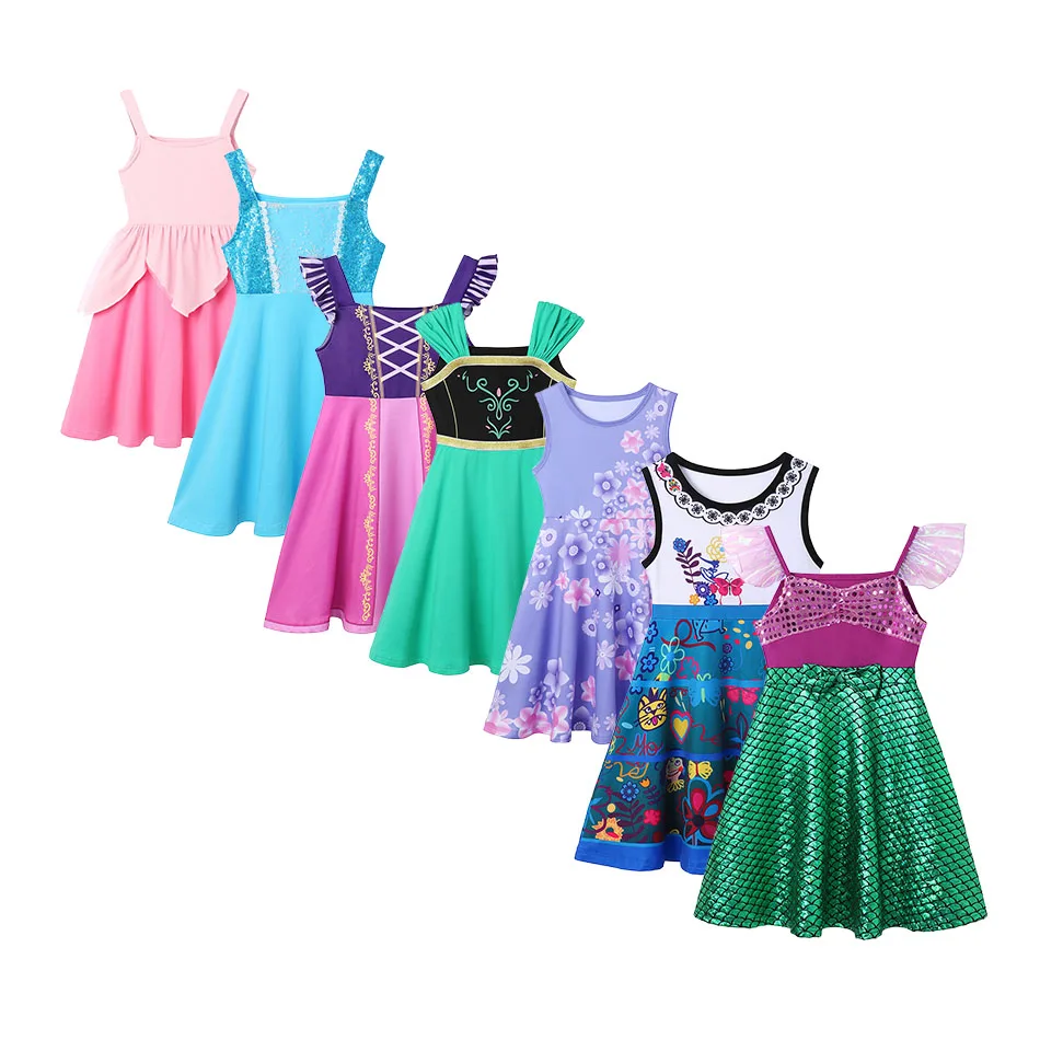 2024 Summer Baby Girl Casual Dress Mermaid Isabella Kids Toddler Cute Princess Costumes For Girls Cotton Soft Dresses
2024 Summer Baby Girl Casual Dress Mermaid Isabella Kids Toddler Cute Princess Costumes For Girls Cotton Soft Dresses