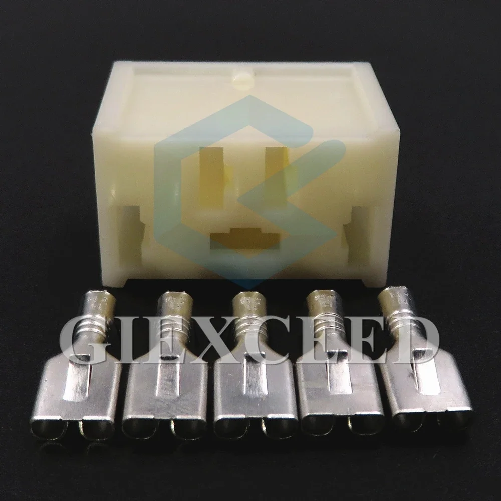 2 Sets 5 Pin Auto Glass Lift Cable Harness Switch 6.3 Series Car Unseales Electric Wiring Socket AC Assembly Wire Connector
2 Sets 5 Pin Auto Glass Lift Cable Harness Switch 6.3 Series Car Unseales Electric Wiring Socket AC Assembly Wire Connector