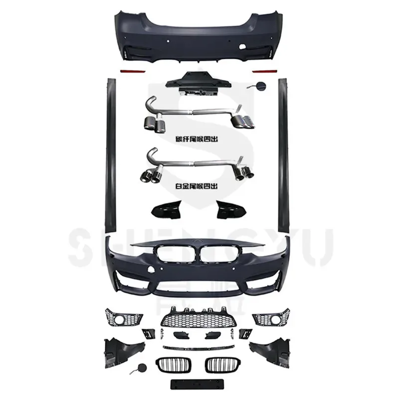 Совершенно новый комплект кузова для 3-й серии F30 2012-2018 в стиле M3 включает в себя передний бампер и задний бампер с решеткой и боковой юбкой.
Совершенно новый комплект кузова для 3-й серии F30 2012-2018 в стиле M3 включает в себя передний бампер и задний бампер с решеткой и боковой юбкой.