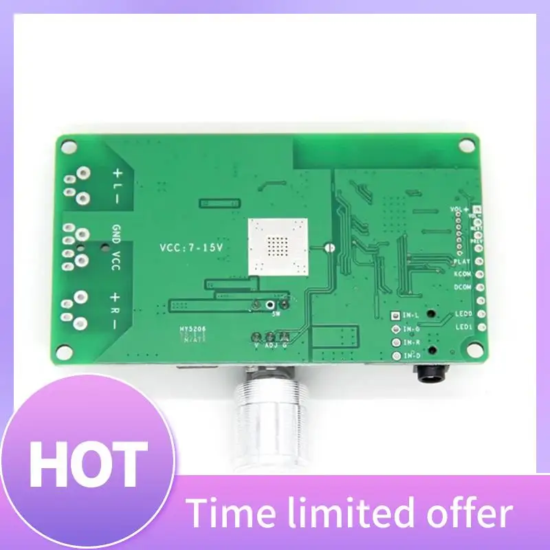 ABFN-LDAC Bluetooth 5.1 Qualcomm QCC5125 Lossless Decoding Knob AUX Input APTXHD Power Amplifier Board 10W 20W
ABFN-LDAC Bluetooth 5.1 Qualcomm QCC5125 Lossless Decoding Knob AUX Input APTXHD Power Amplifier Board 10W 20W