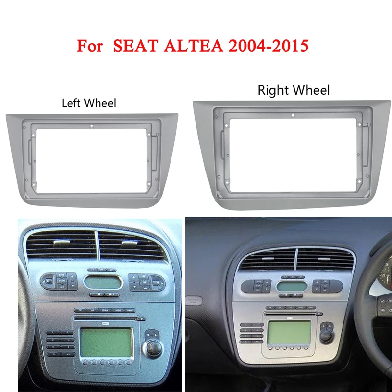 Автомобильная магнитола 2 Din, 9 дюймов, для сиденья Altea 2004 +, Толедо 2004-2009, стереопанель, монтаж приборной панели, установочный комплект, рамка, рамка
Автомобильная магнитола 2 Din, 9 дюймов, для сиденья Altea 2004 +, Толедо 2004-2009, стереопанель, монтаж приборной панели, установочный комплект, рамка, рамка