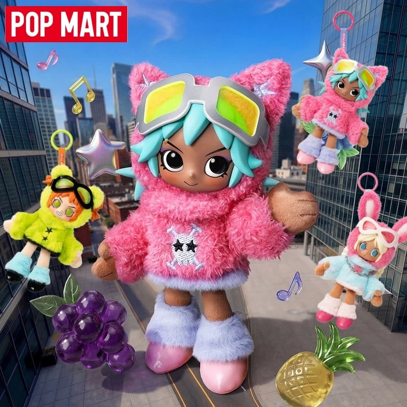 POPMART Peach Riot Fruit Punch Series Vinyl Plush Keychain Figure Cute Music Punk Hanging Doll Collectible Bag Charm Toy Gifts
POPMART Peach Riot Fruit Punch Series Vinyl Plush Keychain Figure Cute Music Punk Hanging Doll Collectible Bag Charm Toy Gifts