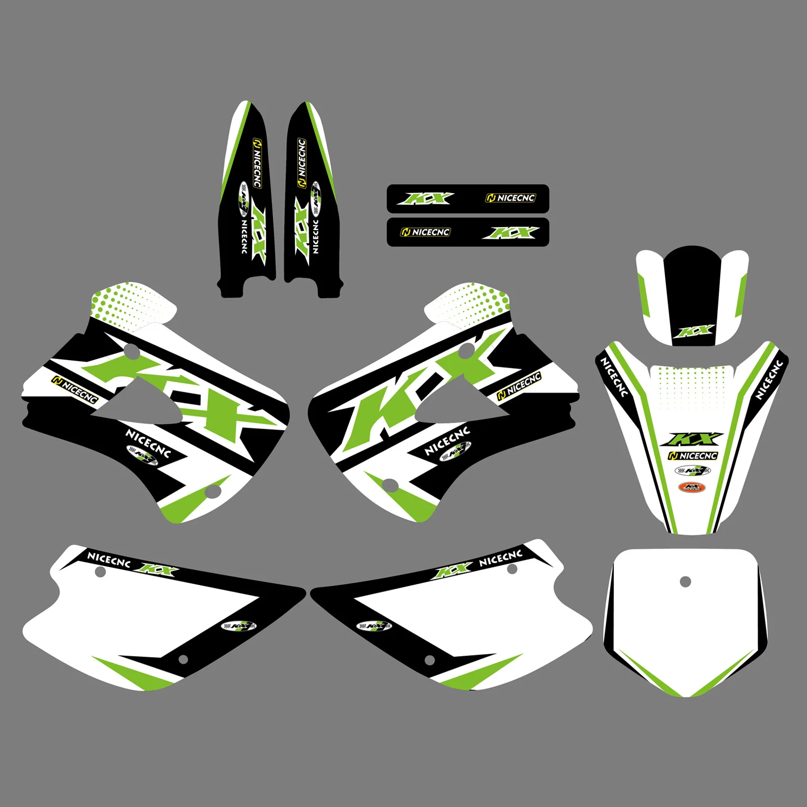 Motocross Fairing Grapgics Background Decal Sticker Kit For Kawasaki KX85 KX100 KX 85 KX 100 1998-2012 2011 2010 2009 Customize
Motocross Fairing Grapgics Background Decal Sticker Kit For Kawasaki KX85 KX100 KX 85 KX 100 1998-2012 2011 2010 2009 Customize