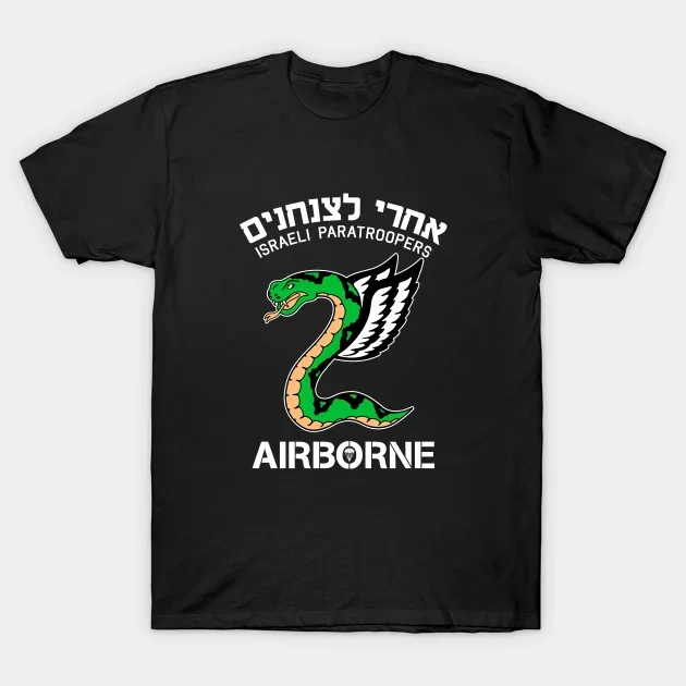 Israeli Paratroopers Airborne T-Shirt New 100% Cotton O-Neck Summer Short Sleeve Casual Mens T-shirt Size S-3XL
Israeli Paratroopers Airborne T-Shirt New 100% Cotton O-Neck Summer Short Sleeve Casual Mens T-shirt Size S-3XL
