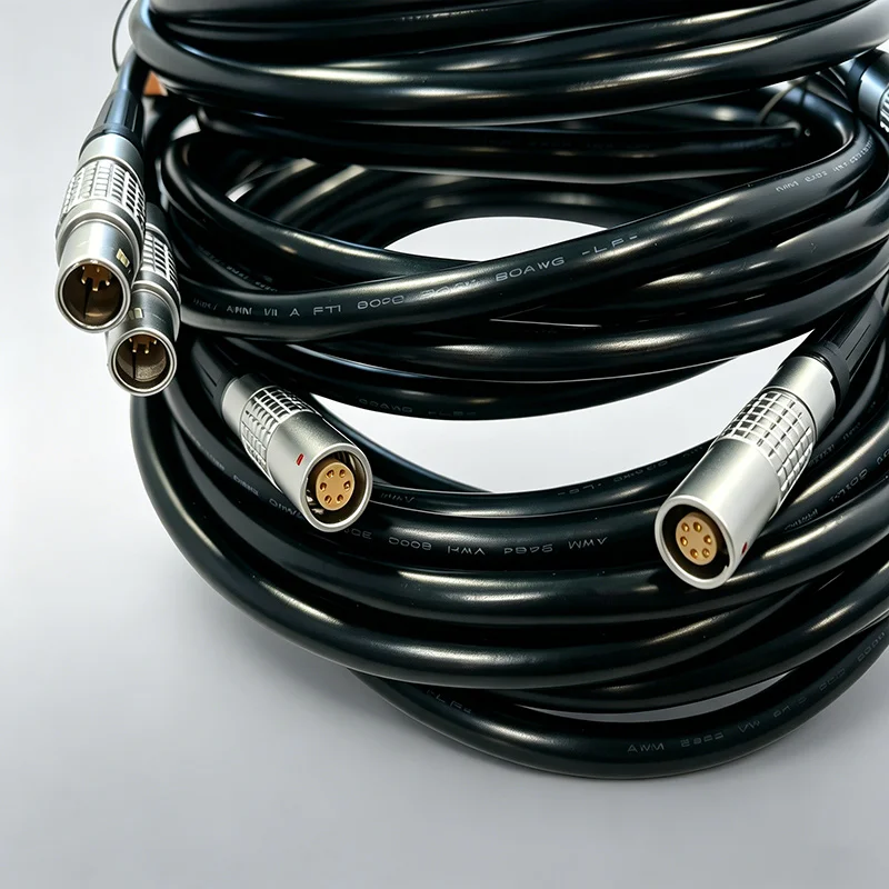 LEMO 0B 1B FGG Connectgor Cable Power Signal Line Compatible with Connector 2 3 4 5 6 7 8 Pin Metal Aviation Plug w 0.5-5 M Wire
LEMO 0B 1B FGG Connectgor Cable Power Signal Line Compatible with Connector 2 3 4 5 6 7 8 Pin Metal Aviation Plug w 0.5-5 M Wire