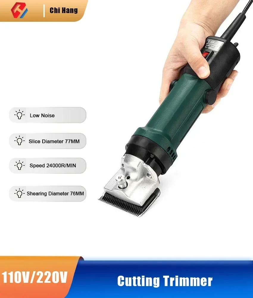 Electric Hair Clipper for Horses Camels - Low Noise Pet Hair Trimmer 110V/220V Pet Grooming Scissors for Animal Hair Cutting
Electric Hair Clipper for Horses Camels - Low Noise Pet Hair Trimmer 110V/220V Pet Grooming Scissors for Animal Hair Cutting