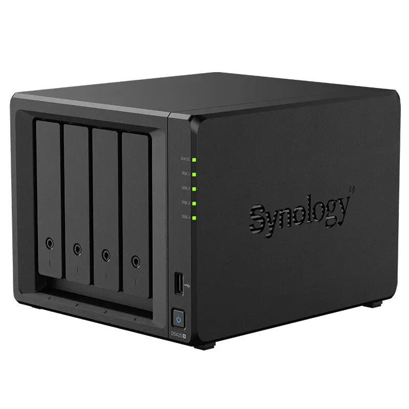 For DS425+ 4-Bay DiskStation NAS (Diskless) in tel Celeron J4125 2GB RAM 2*M.2 NVMe 2*USB3.2 1*2.5GbE + 1 1GbE RJ45 inStock
For DS425+ 4-Bay DiskStation NAS (Diskless) in tel Celeron J4125 2GB RAM 2*M.2 NVMe 2*USB3.2 1*2.5GbE + 1 1GbE RJ45 inStock
