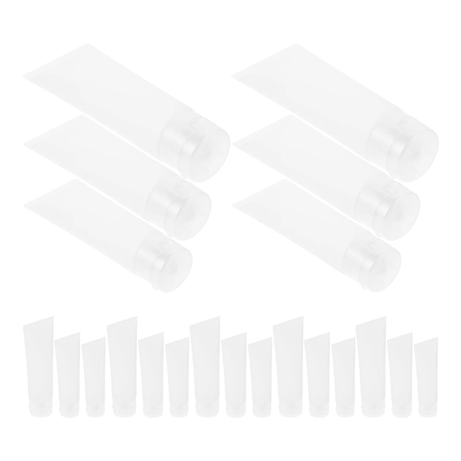 30pcs Travel Dispensing Tubes 20ml 30ml 50ml PE Flip Cap Toothpaste Containers Portable Squeeze Bottles Makeup Toiletries
30pcs Travel Dispensing Tubes 20ml 30ml 50ml PE Flip Cap Toothpaste Containers Portable Squeeze Bottles Makeup Toiletries