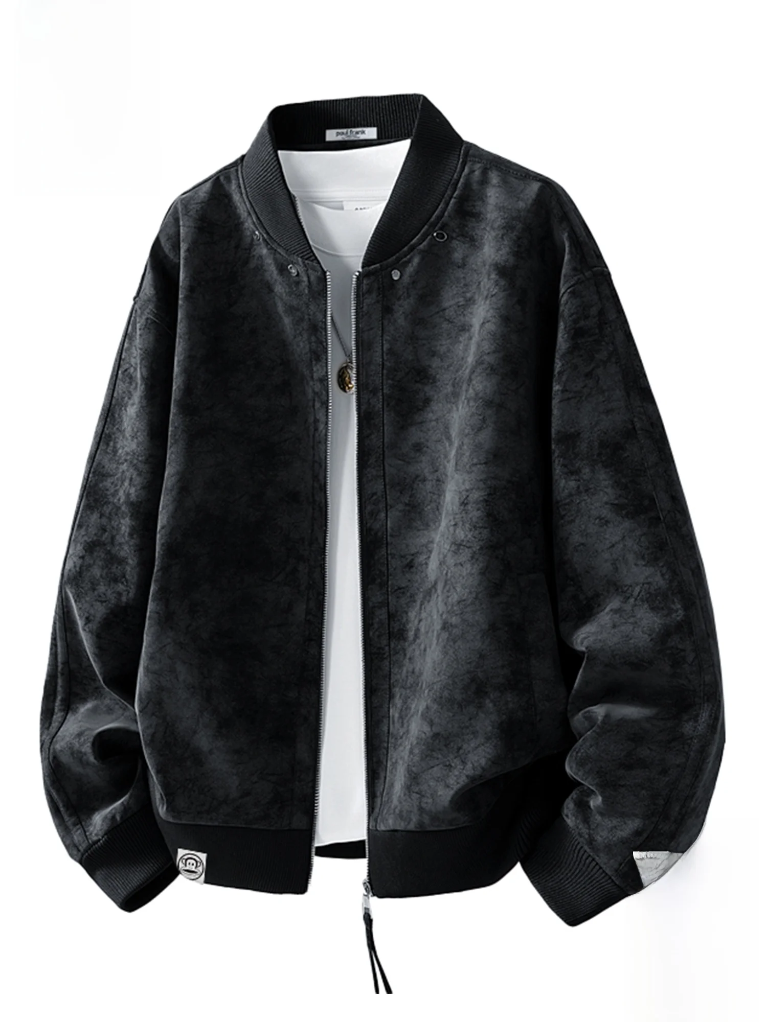 PaulFrank Men's Baseball Collar Jaet Loose Casual Workwear Outerwear Faux Fur Feel Autumn Winter New Sle Big Mouth Monkey
PaulFrank Men's Baseball Collar Jaet Loose Casual Workwear Outerwear Faux Fur Feel Autumn Winter New Sle Big Mouth Monkey