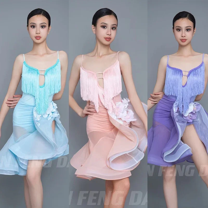 Kids Latin Dance Clothes Girls Flower Dance Costume Cha Cha Rumba Samba Performance Suit Latin Dance Competition Dress DNV18363
Kids Latin Dance Clothes Girls Flower Dance Costume Cha Cha Rumba Samba Performance Suit Latin Dance Competition Dress DNV18363