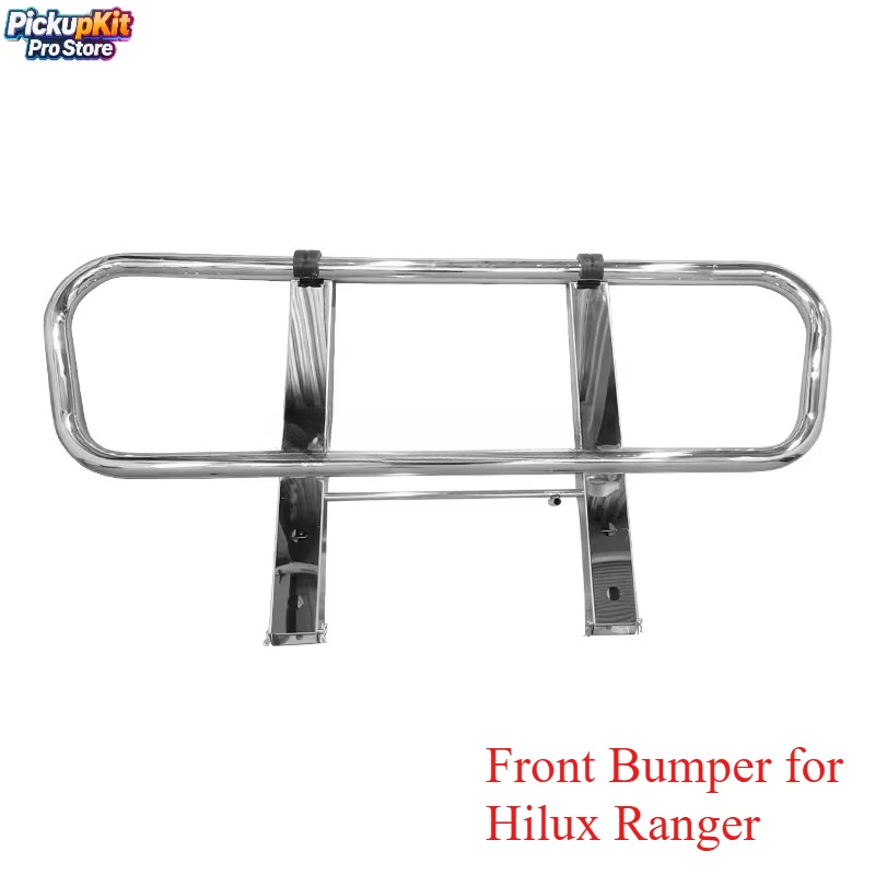 New Universal Hot Selling Pickup Trucks Stainless Steel Front Bumper for Hilux Ranger
New Universal Hot Selling Pickup Trucks Stainless Steel Front Bumper for Hilux Ranger