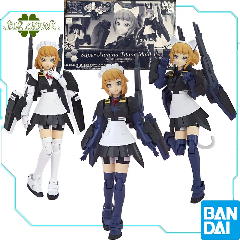 Bandai Genuine GUNDAM HGBF SUPER FUMINA Titans Maid Ver. Anime Action Figure Assembly Model Toys Model Gifts For Children
Bandai Genuine GUNDAM HGBF SUPER FUMINA Titans Maid Ver. Anime Action Figure Assembly Model Toys Model Gifts For Children