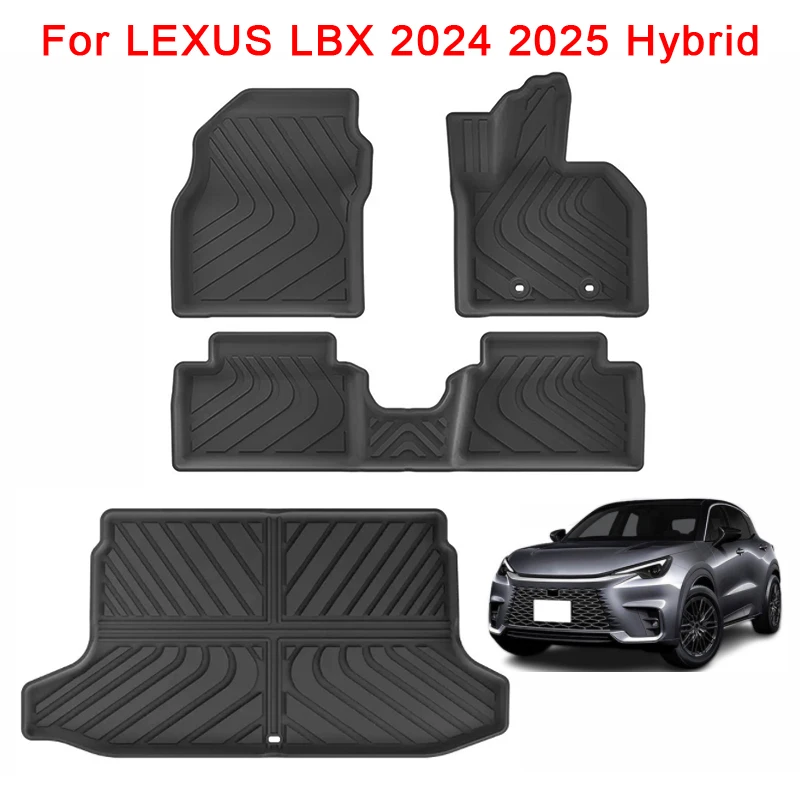 for RHD LEXUS LBX 2024 2025 TPE All Weather Floor Mats Trunk mat Waterproof Floor Liner Right Hand Drive Cargo Liner
for RHD LEXUS LBX 2024 2025 TPE All Weather Floor Mats Trunk mat Waterproof Floor Liner Right Hand Drive Cargo Liner