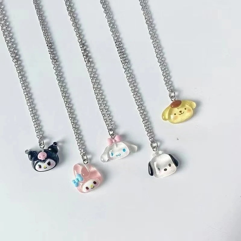 Miniso оригинальное японское милое ожерелье для пары Sanrio, тонкое блестящее нефритовое ожерелье для собаки, подвеска в виде собаки, ожерелье лучшего друга
Miniso оригинальное японское милое ожерелье для пары Sanrio, тонкое блестящее нефритовое ожерелье для собаки, подвеска в виде собаки, ожерелье лучшего друга