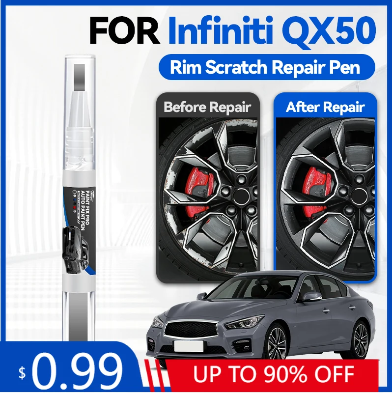 Карандаш-корректор для колесных дисков (2013-2025 INFINITI QX50), аксессуар для ремонта автомобильной краски, цвета: белый QM1, серый QBE, синий KBZ, красный BW5, NB
Карандаш-корректор для колесных дисков (2013-2025 INFINITI QX50), аксессуар для ремонта автомобильной краски, цвета: белый QM1, серый QBE, синий KBZ, красный BW5, NB