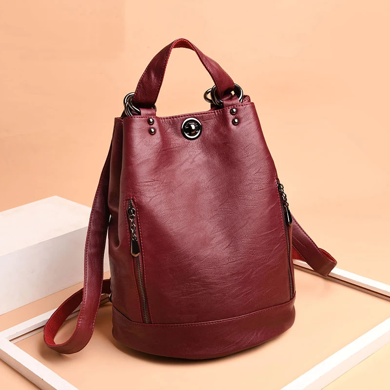 2023 Luxury Women's Designer Brand Backpack High Quality PU Large Capacity Backpack Suitable For Girls' High Quality School Bags
2023 Luxury Women's Designer Brand Backpack High Quality PU Large Capacity Backpack Suitable For Girls' High Quality School Bags