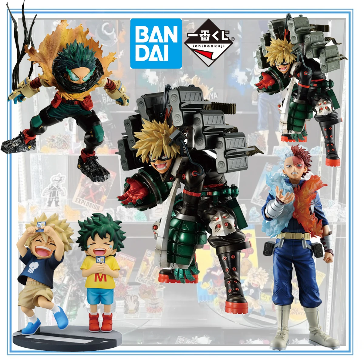 В наличии оригинал BANDAI Ichiban Kuji Boku no Hero Academia - Tsuranaru Seisou - Midoriya Izuku Bakugo Katsuki Todoroki Shoto
В наличии оригинал BANDAI Ichiban Kuji Boku no Hero Academia - Tsuranaru Seisou - Midoriya Izuku Bakugo Katsuki Todoroki Shoto