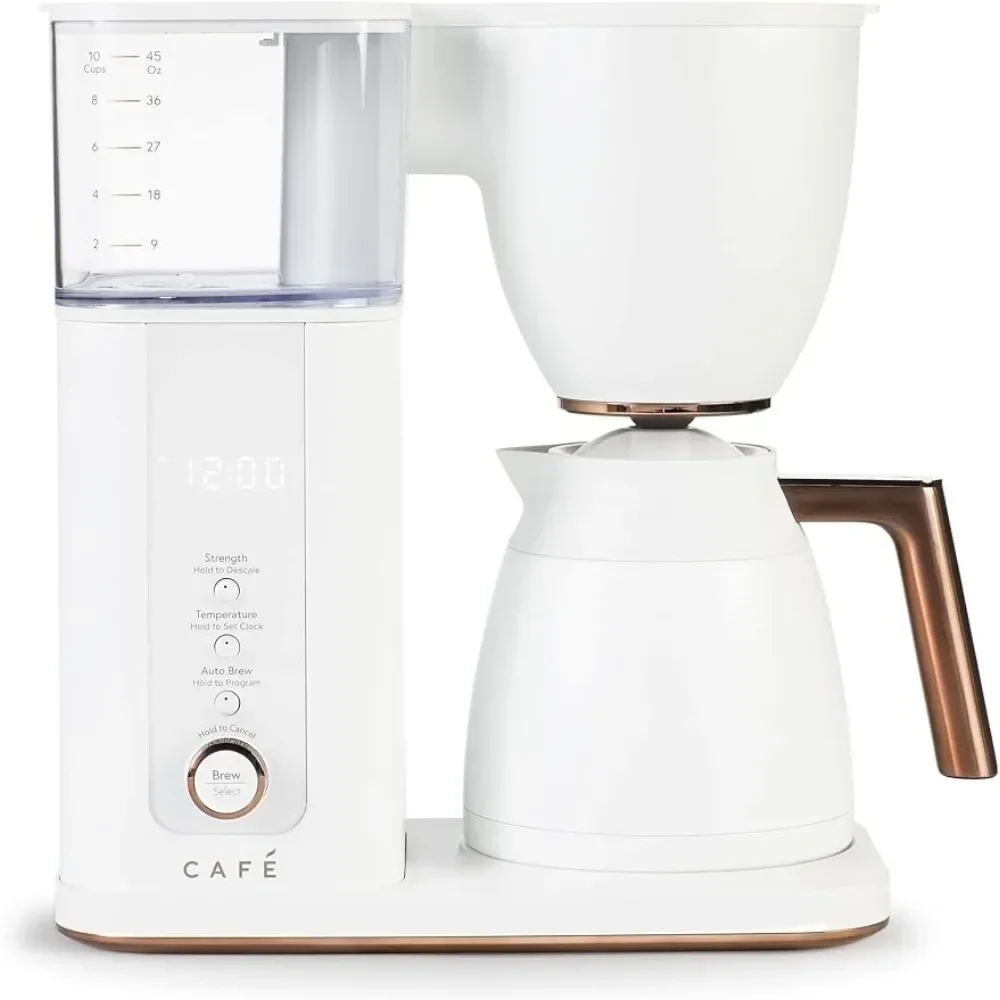 Café Specialty Drip Coffee Maker | 10-Cup Insulated Thermal Carafe | WiFi Enabled Voice-to-Brew Technology
Café Specialty Drip Coffee Maker | 10-Cup Insulated Thermal Carafe | WiFi Enabled Voice-to-Brew Technology