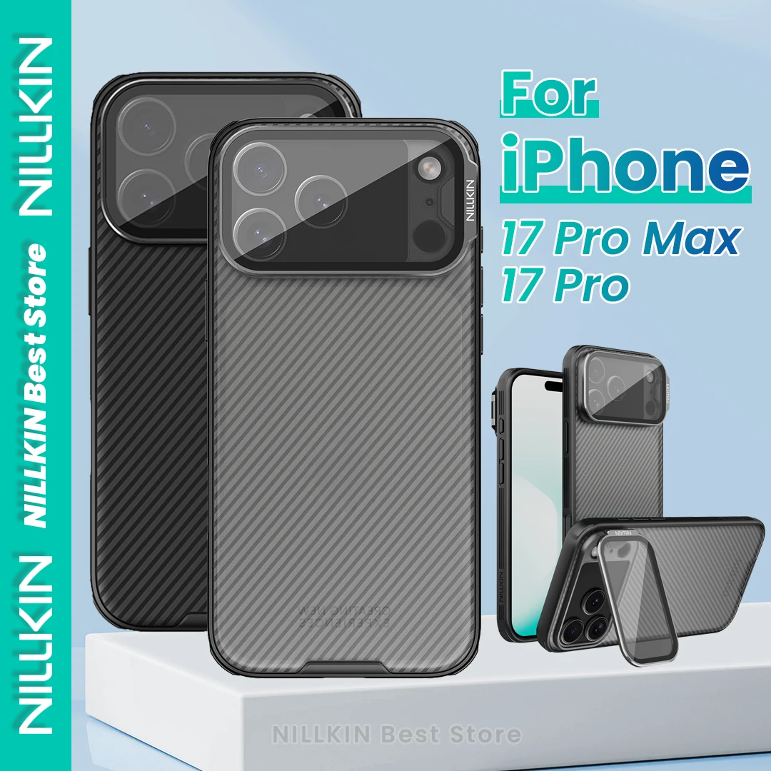 Nillkin для Iphone 17 Pro Max/17 Pro Camshield, чехол из ТПУ + ПК, чехол для объектива камеры, подставка на 360 градусов, противоударный защитный чехол для телефона
Nillkin для Iphone 17 Pro Max/17 Pro Camshield, чехол из ТПУ + ПК, чехол для объектива камеры, подставка на 360 градусов, противоударный защитный чехол для телефона
