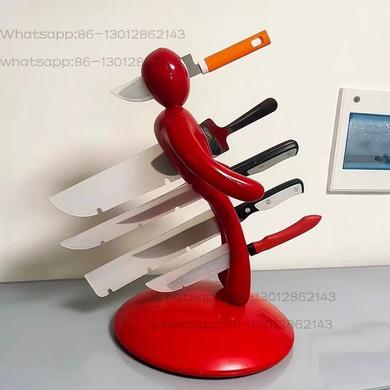 Red Knives Kitchen Set Combination Abstract Storage Rack Funny Creative Organizing Shelf
Red Knives Kitchen Set Combination Abstract Storage Rack Funny Creative Organizing Shelf