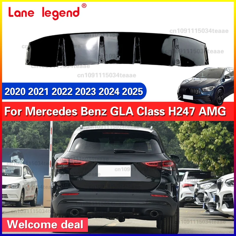 For Mercedes Benz GLA-Class H247 AMG Line 2020-2025 Car New Rear Bumper Diffuser Lip Cover Spoiler Modification
For Mercedes Benz GLA-Class H247 AMG Line 2020-2025 Car New Rear Bumper Diffuser Lip Cover Spoiler Modification