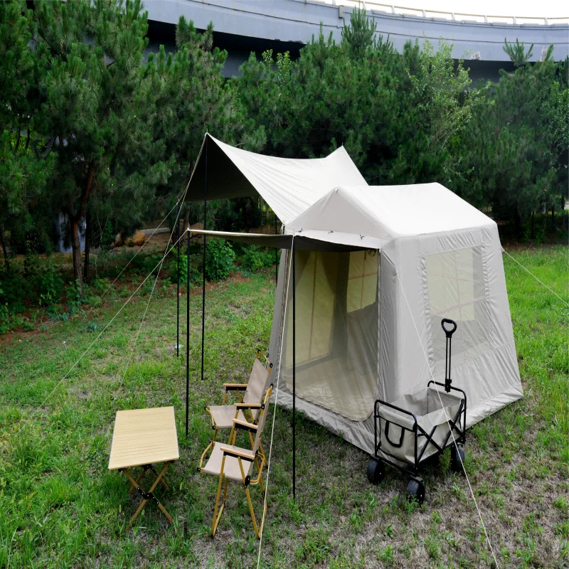 Factory Price Outdoor Waterproof Inflatable Glamping Tents Air Tent Inflatable Camping Tent
Factory Price Outdoor Waterproof Inflatable Glamping Tents Air Tent Inflatable Camping Tent