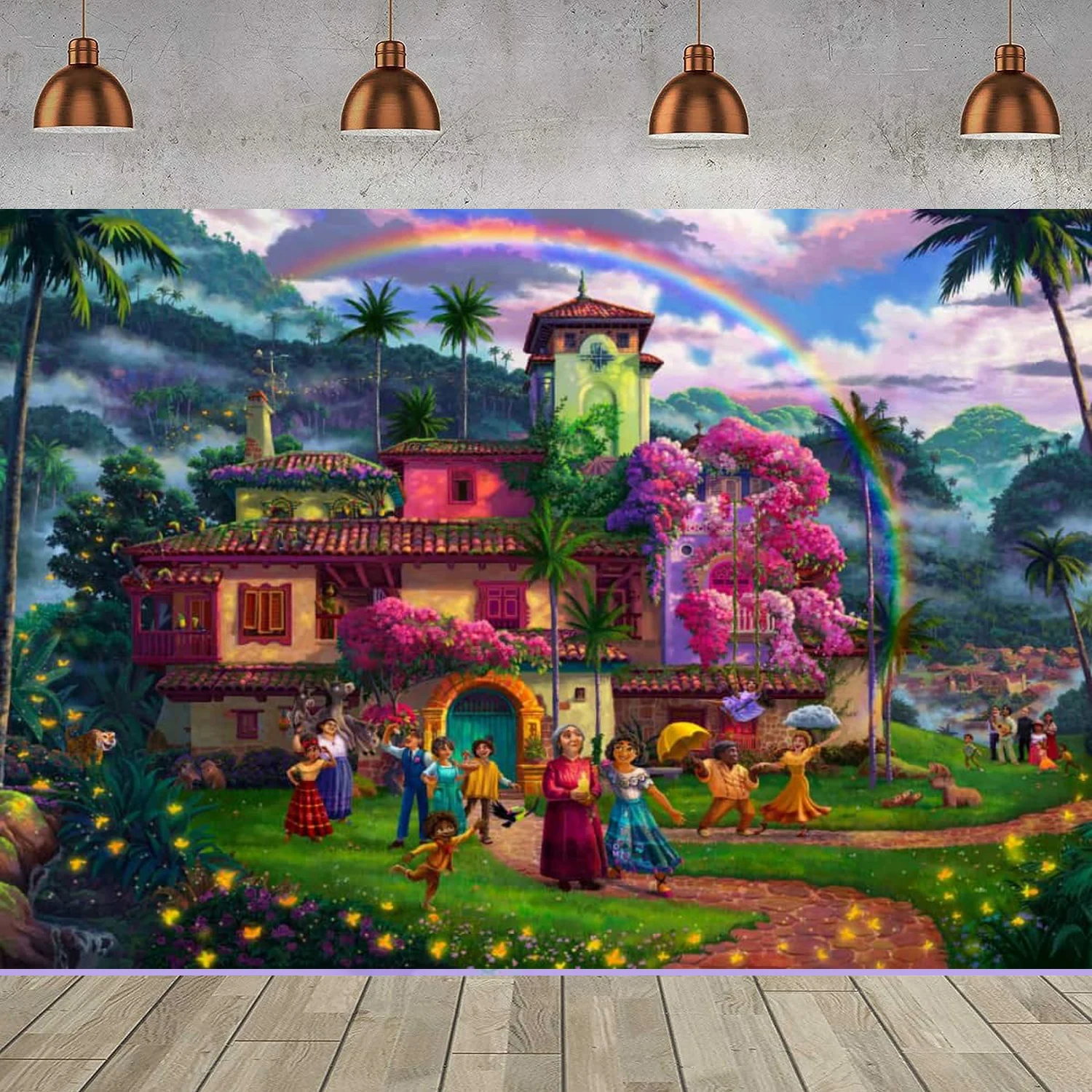 Волшебные цветы дом Encanto фон для фотосъемки для дня рождения поставки для девочек семейный фон с днем рождения декор
Волшебные цветы дом Encanto фон для фотосъемки для дня рождения поставки для девочек семейный фон с днем рождения декор