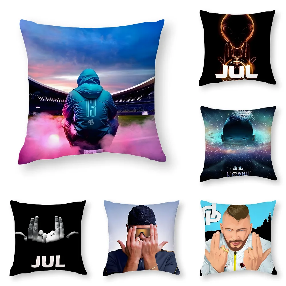 Rapper JuL C'est Pas Des Lol Pillow Case 3D Print Polyester Fiber 40*40 cm Home Sofa Throw Pillow Cover Decoration Festival Gift
Rapper JuL C'est Pas Des Lol Pillow Case 3D Print Polyester Fiber 40*40 cm Home Sofa Throw Pillow Cover Decoration Festival Gift