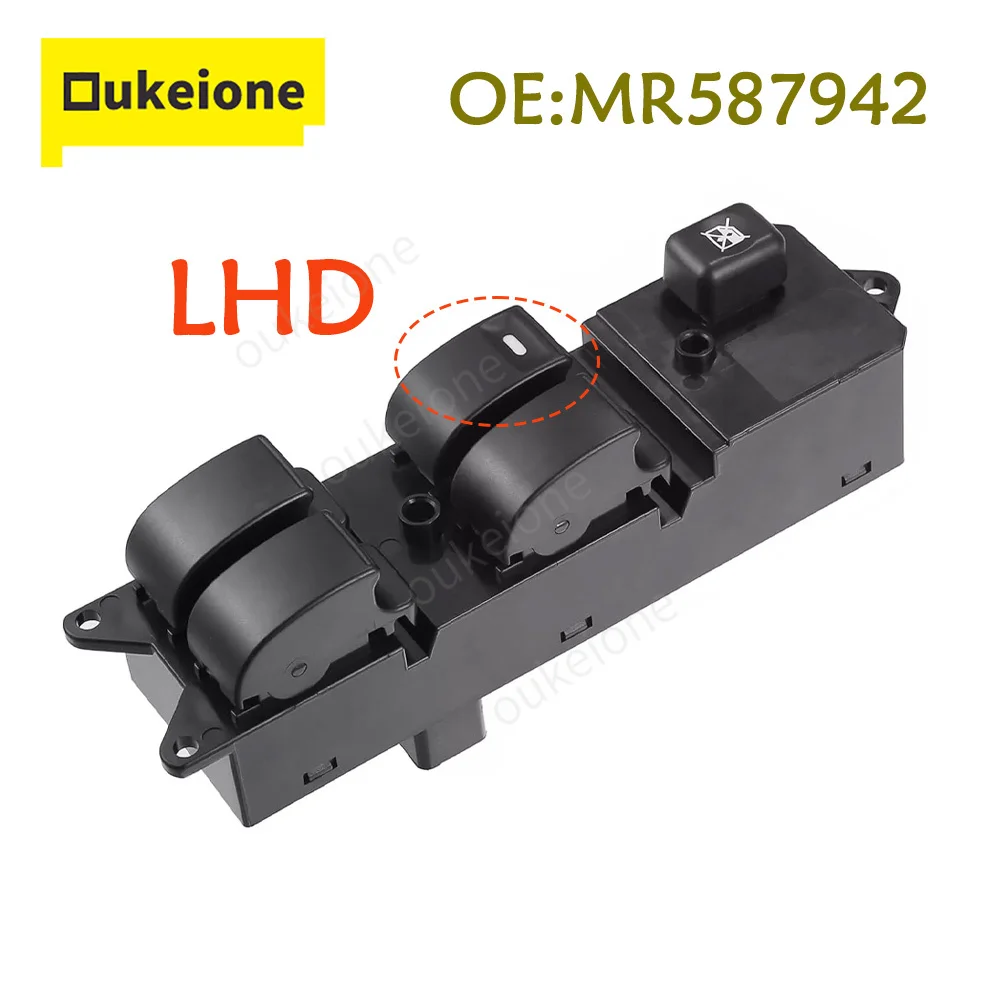 Front Left Power Window Control Switch MR587942 for Mitsubishi Pajero Montero III 3 Lancer Triton L200 Sport Challenger Grandis
Front Left Power Window Control Switch MR587942 for Mitsubishi Pajero Montero III 3 Lancer Triton L200 Sport Challenger Grandis
