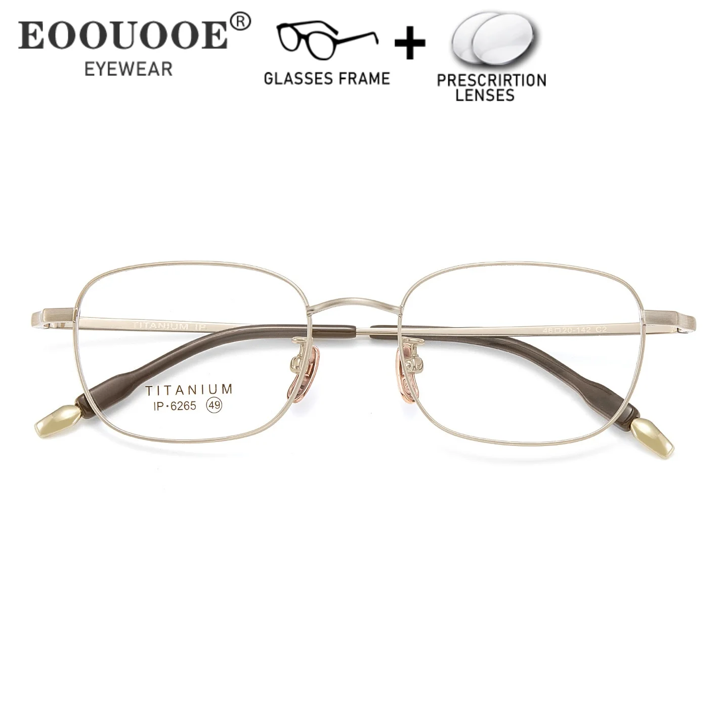 Classic Men's Small Eyeglass Frame Pure Titanium Prescription Myopia Lenses Optical Eyewear Anti Blue Light Reading Eyeglasses
Classic Men's Small Eyeglass Frame Pure Titanium Prescription Myopia Lenses Optical Eyewear Anti Blue Light Reading Eyeglasses