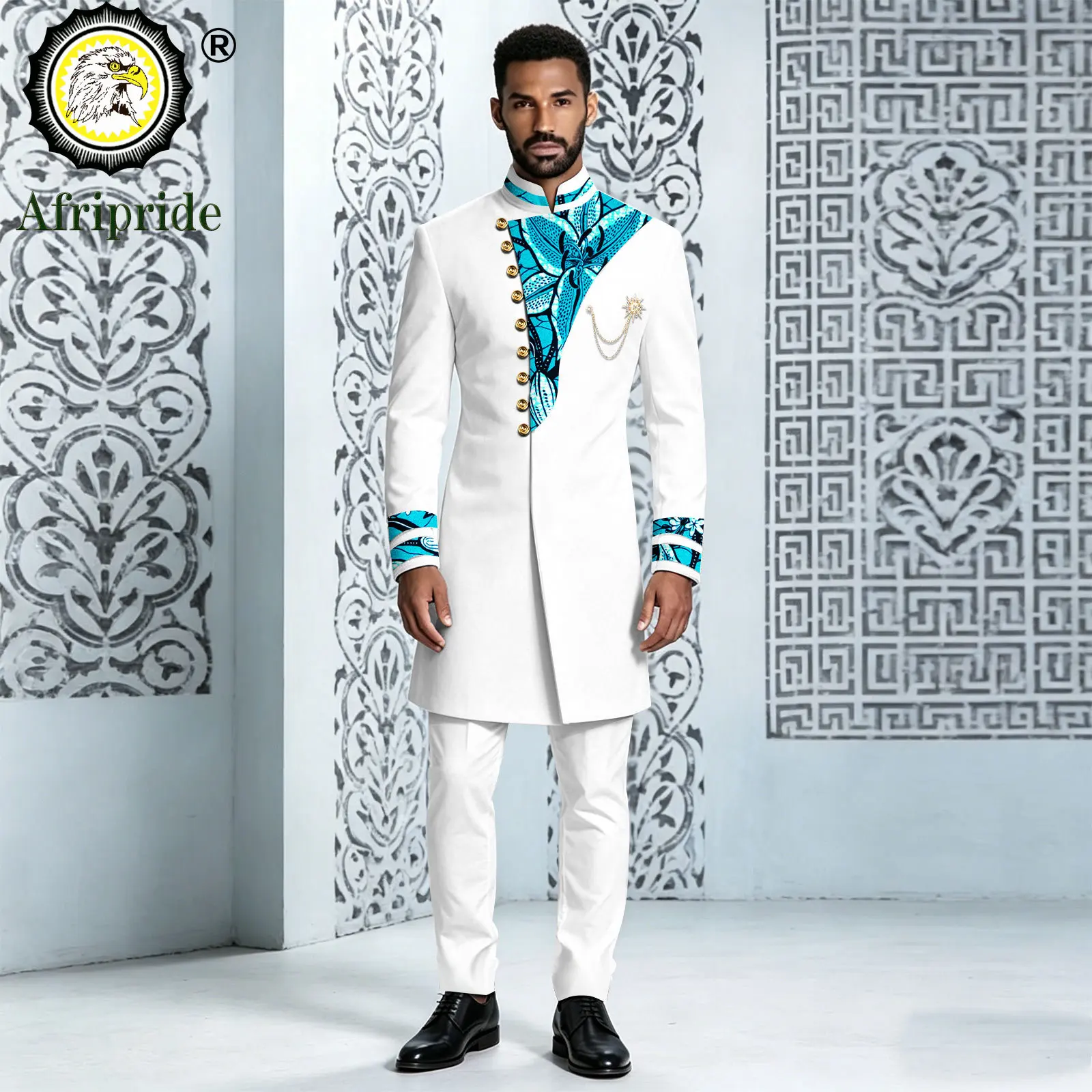 African Suit for Men Single Breasted Traditional Clothes Dashiki Clothing Print Attire Outfit 2 Piece Set Wedding 2616087
African Suit for Men Single Breasted Traditional Clothes Dashiki Clothing Print Attire Outfit 2 Piece Set Wedding 2616087