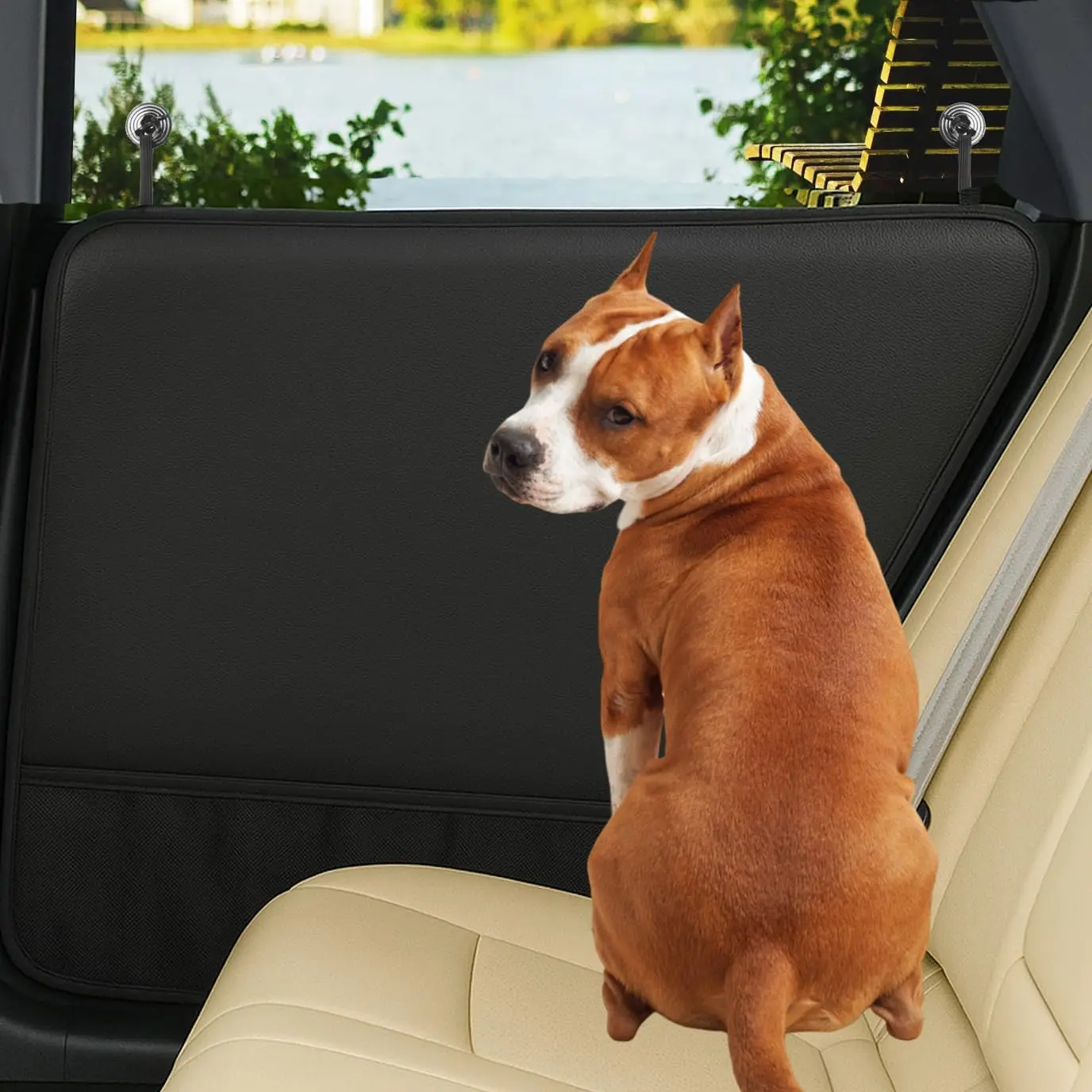 Dog-proof car door covers - 2-pack, durable and universal, scratch-resistant and waterproof, protect your car from dog scratches
Dog-proof car door covers - 2-pack, durable and universal, scratch-resistant and waterproof, protect your car from dog scratches