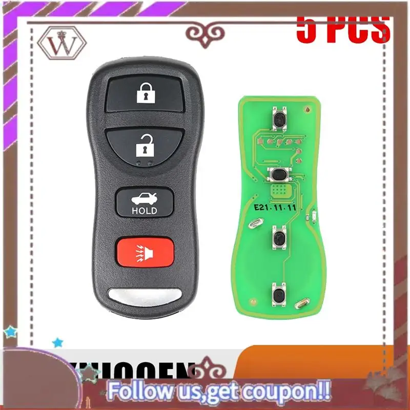 A57E-Xhorse XKNI00EN Универсальный проводной дистанционный брелок с откидной крышкой, отдельная 4 кнопки для стиля NISSAN, инструмент для ключей VVDI, 5 шт./лот 
A57E-Xhorse XKNI00EN Универсальный проводной дистанционный брелок с откидной крышкой, отдельная 4 кнопки для стиля NISSAN, инструмент для ключей VVDI, 5 шт./лот